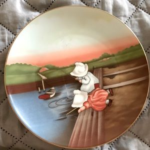 Royal Bayreuth Sun Bonnet Babies Days of the Week Plates 1974